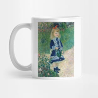 A Girl with a Watering Can by Auguste Renoir Mug